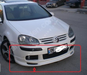 VW Golf 5 Ön Tampon Eki