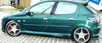 Peugeot 206 4 Kapı Yan Marşpiyel Takımı