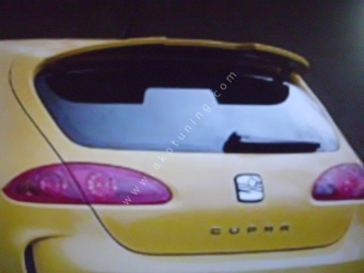 Seat Leon MK2 Rear Roof Arka Bagaj Spoileri 2010-2012