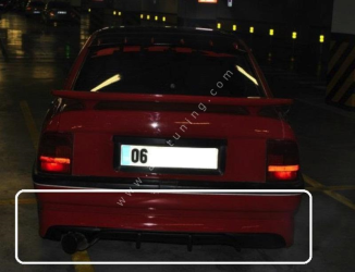 Opel Vectra A Arka tampon Eki