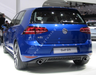 VW Golf 7 Gt Arka Difizör Çift Çıkış